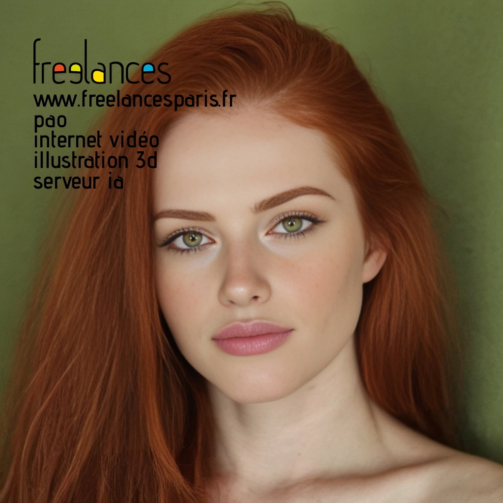 Pao mise en page internet vidéo illustration 3d serveur IA générative AI freelance paris studio de création magazines 1az56he0